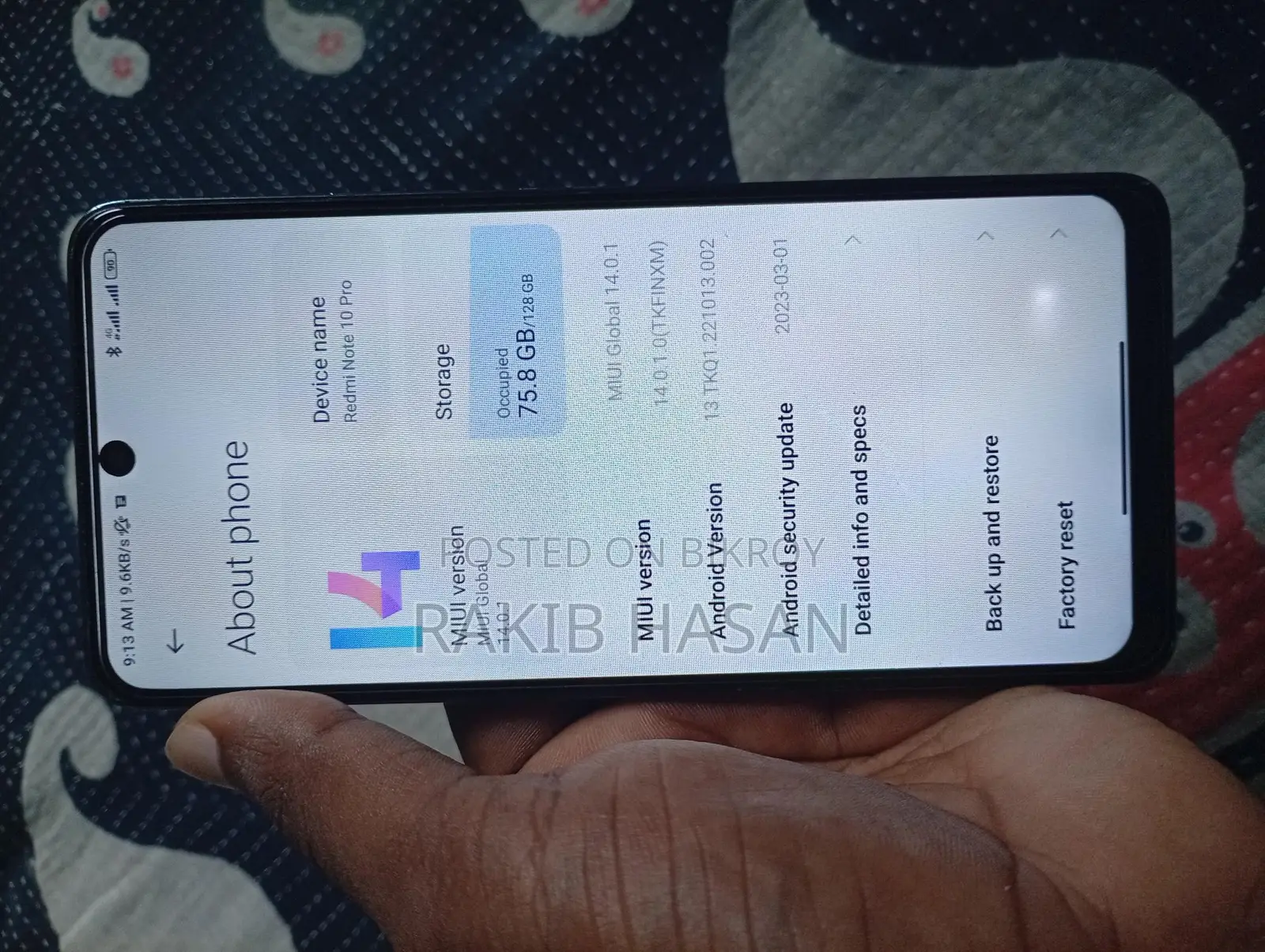 Xiaomi Redmi Note 10 Pro 128 GB Orange