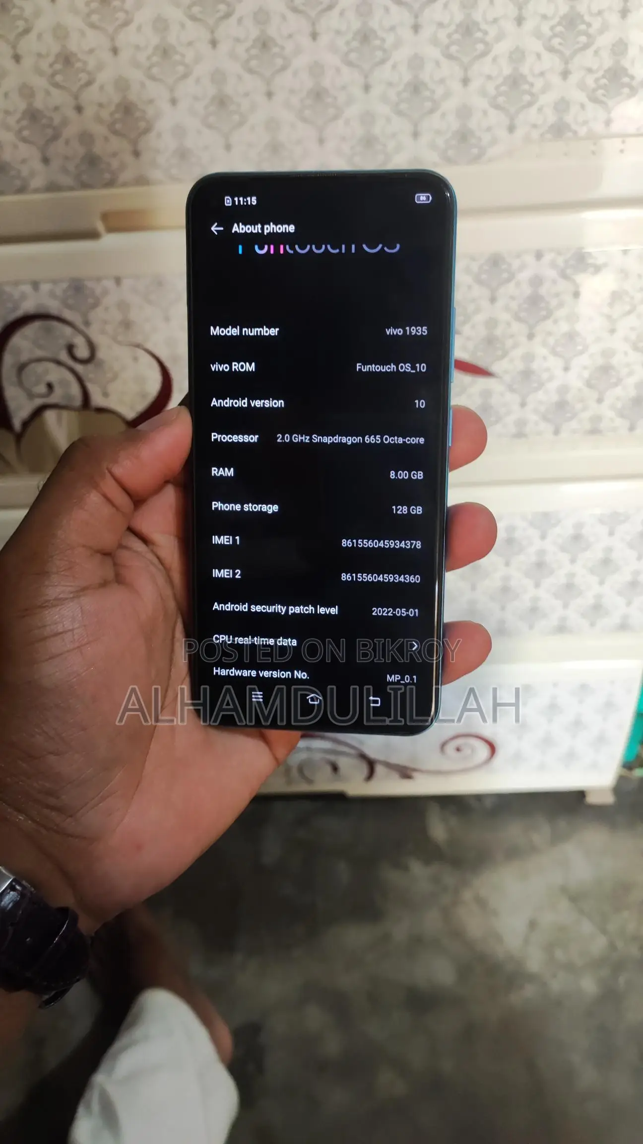 Vivo Y50 8/128 (Used)