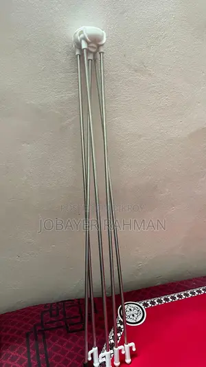 X ব্যানার স্ট্যান্ড ২৪" × ৬০" বা ২ ফুট × ৫ ফুট (সিলভার)