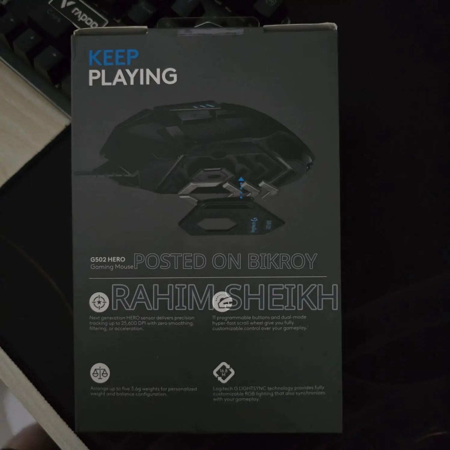 Logitech G502 Hero Gaming Mouse