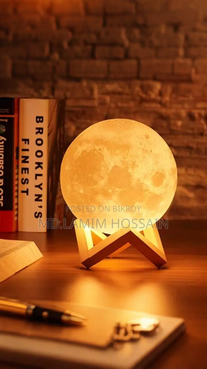 3D LED Moon Night Light Lamps