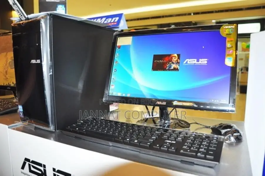 New Core™ i5+RAM 4GB+SSD 128GB+HDD 1000GB+ASUS 19''LED