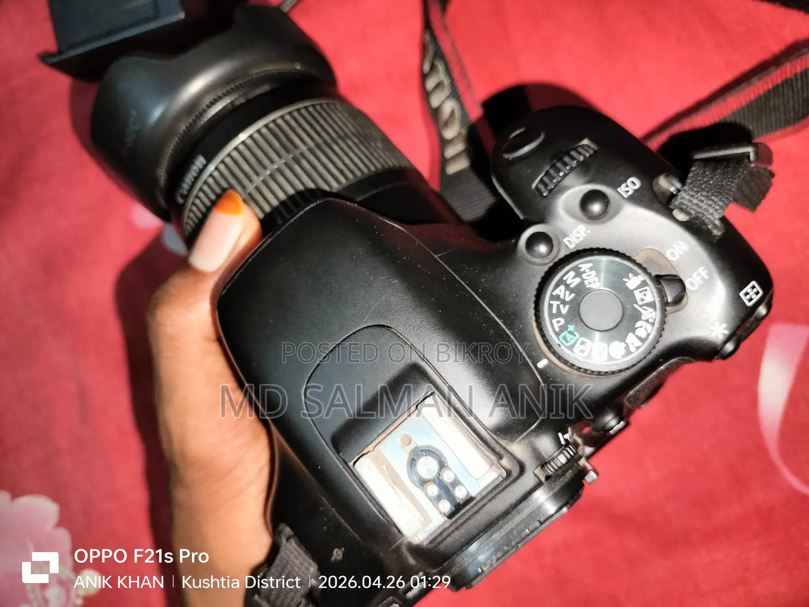 Canon EOS 600D with 18-55mm Lens (Super Fresh Condition)