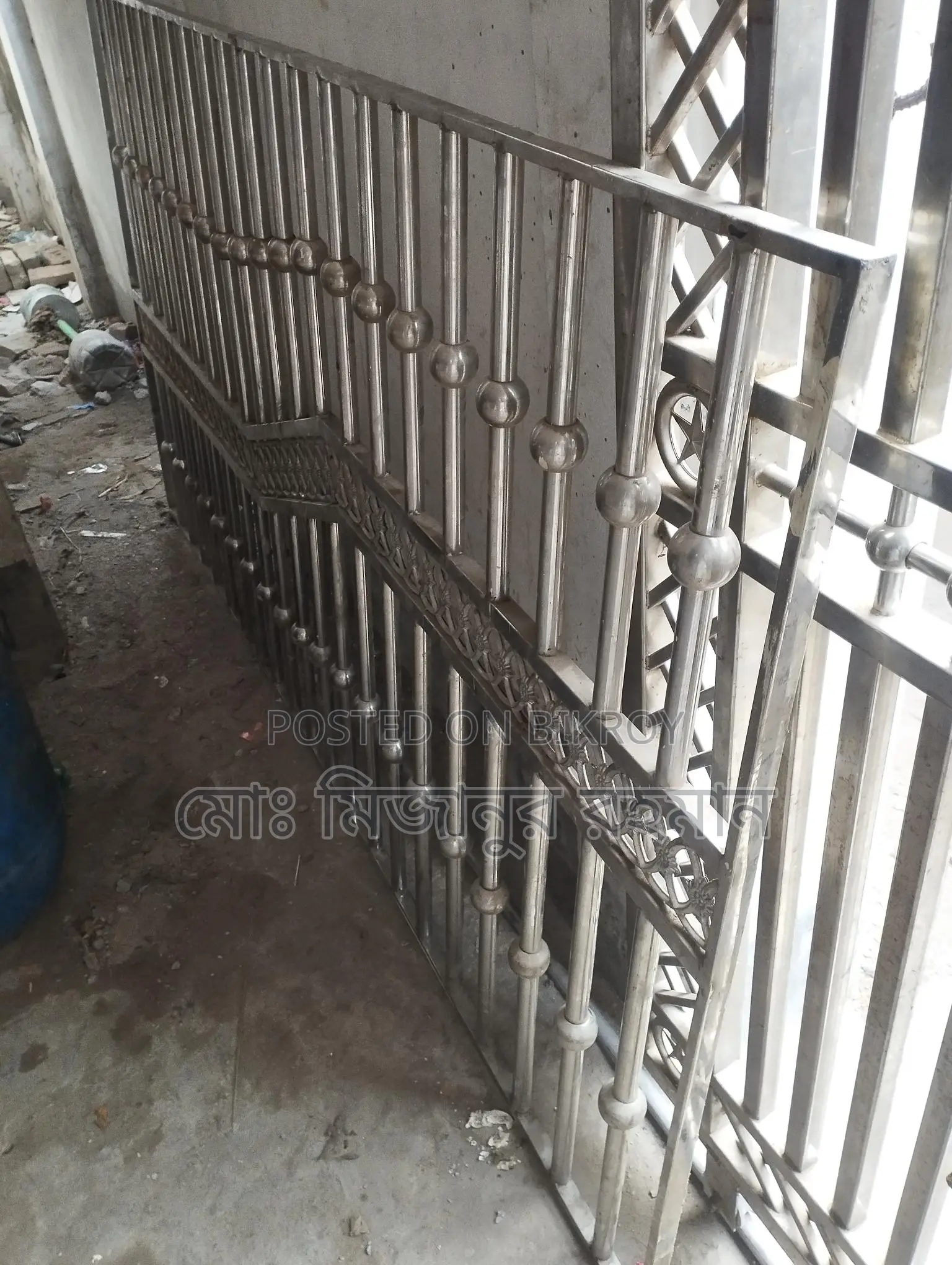 এসএস এর দরজা বা জানালার রেলিং। SS Door। Home decor