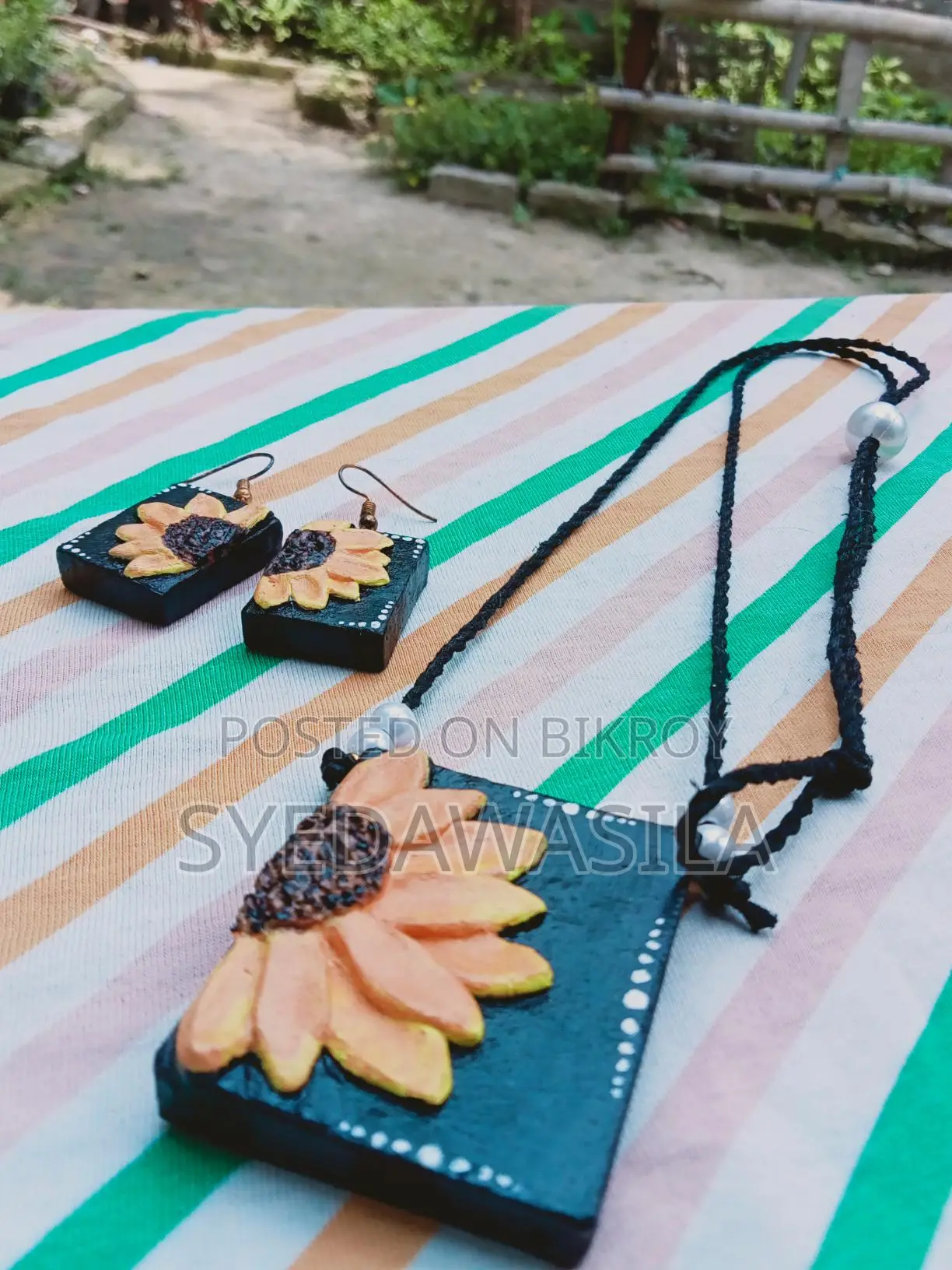 ক্লে হ্যান্ড মেইড জুয়েলারি সেট
