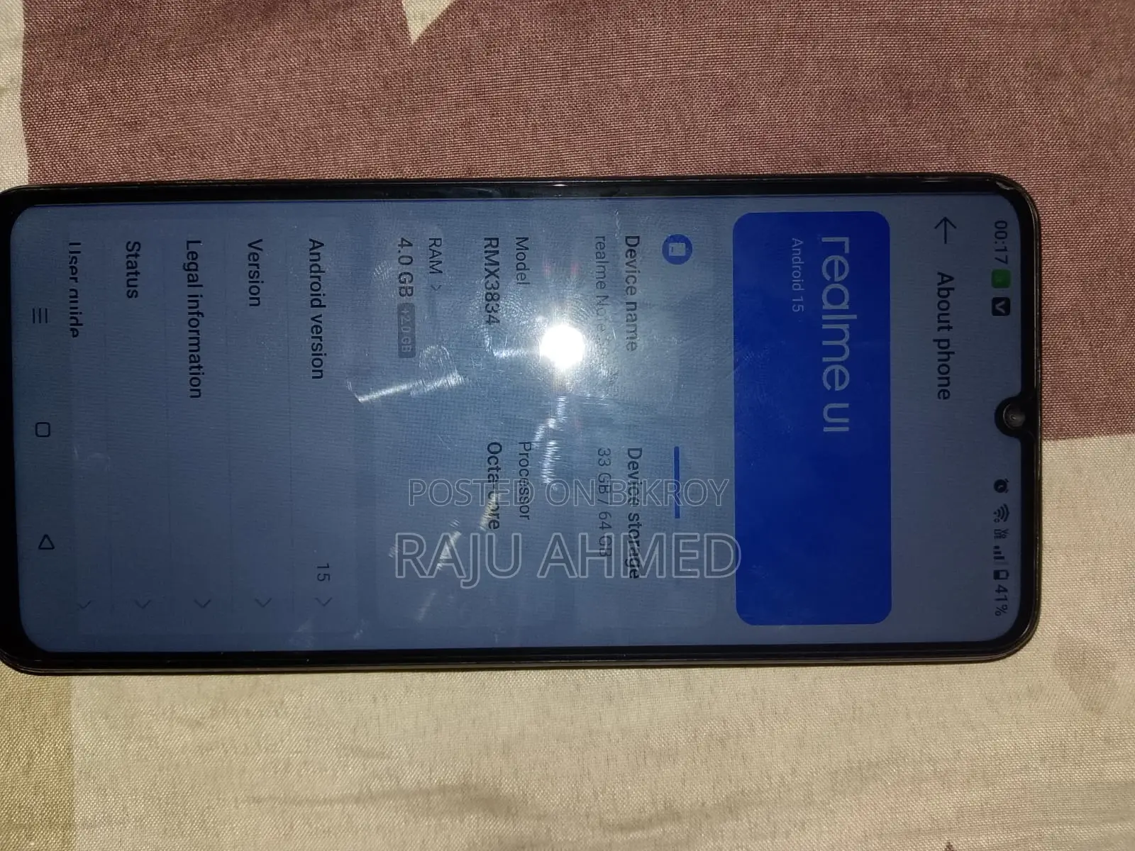 Realme Note 50 . (Used)