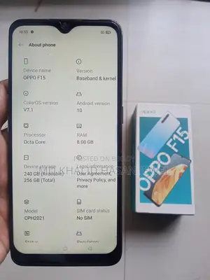 OPPO F15 8/256 Urgent Sale (Used)