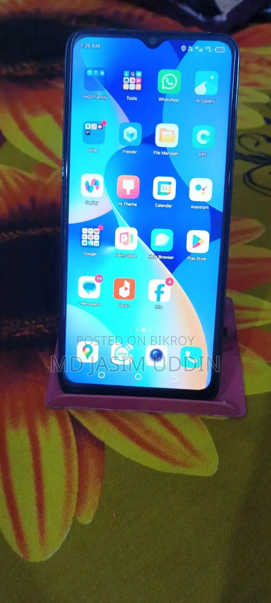 Tecno Spark 10 . (Used)
