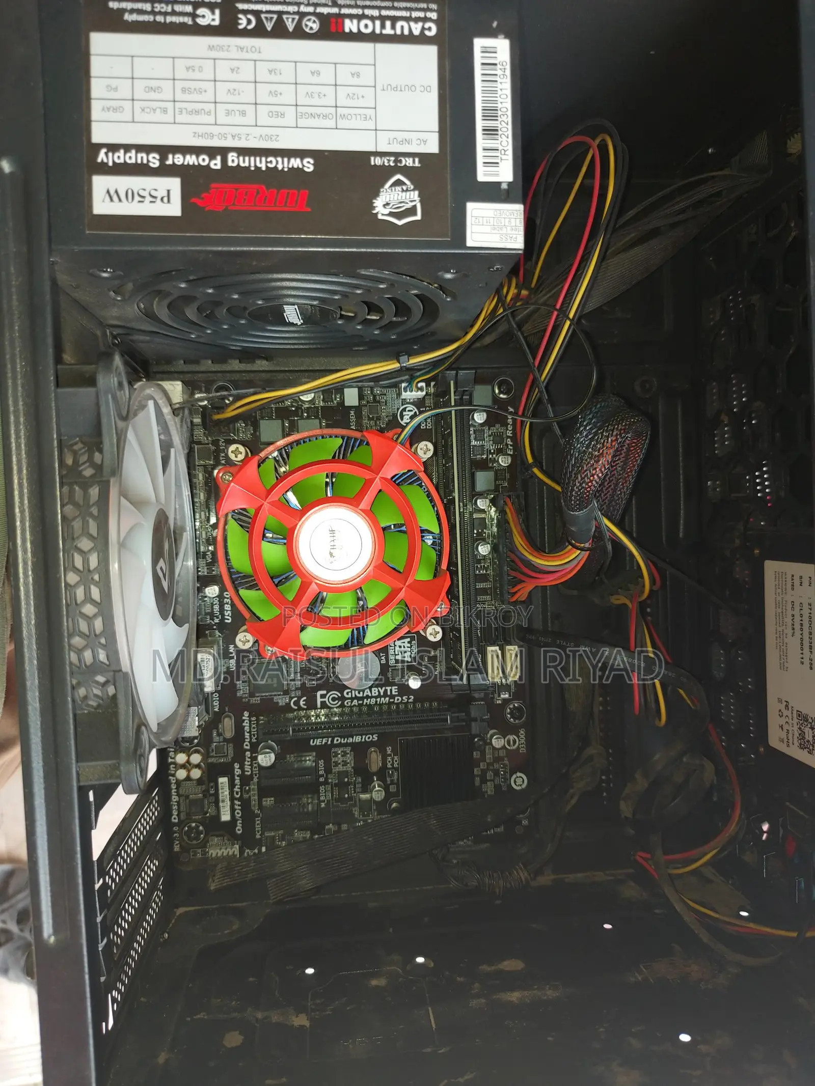 Gigabyte GA-H110MSTX-HD3-ZK 8GB Intel Core I5 SSD 256GB