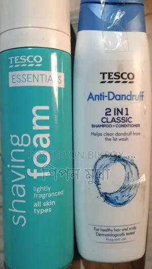 Shaving Foam & Hair Shampoo Made in London