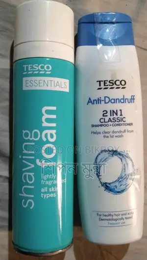Shaving Foam & Hair Shampoo Made in London