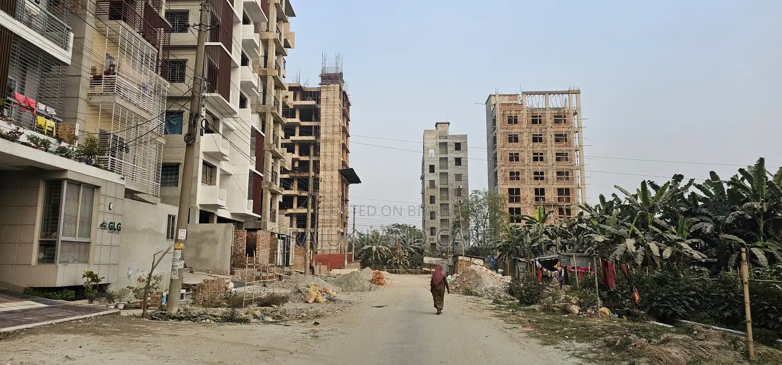 Plot for Sale in Uttara, Dhaka - North Facing, Lake View