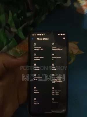 Realme C11 . (Used)