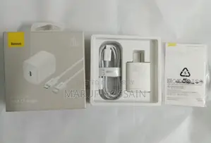 Baseus 20w Charger + Cable