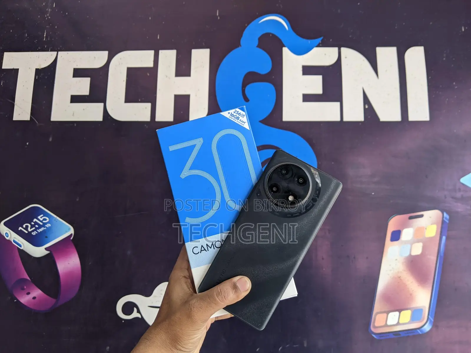 Tecno Camon 30s (8/256)gb (Used)