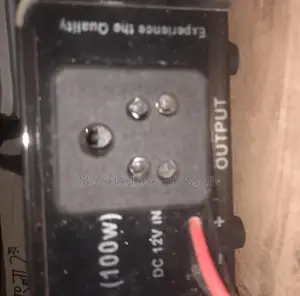 12V DC to 220V AC (100 Watt Inverter) (For Wi-Fi/Mobile Charger/Fan)
