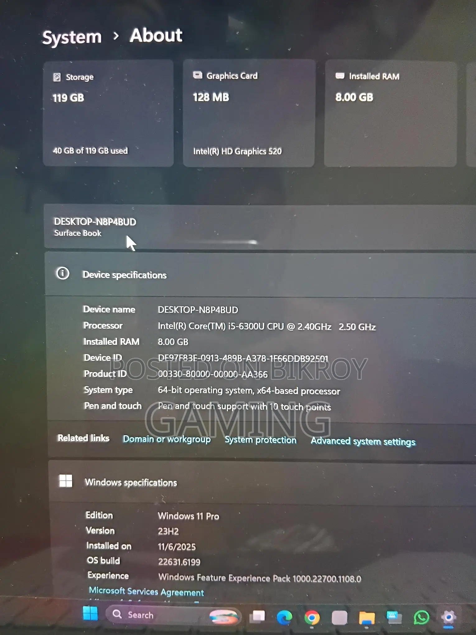 Surface Book Laptop