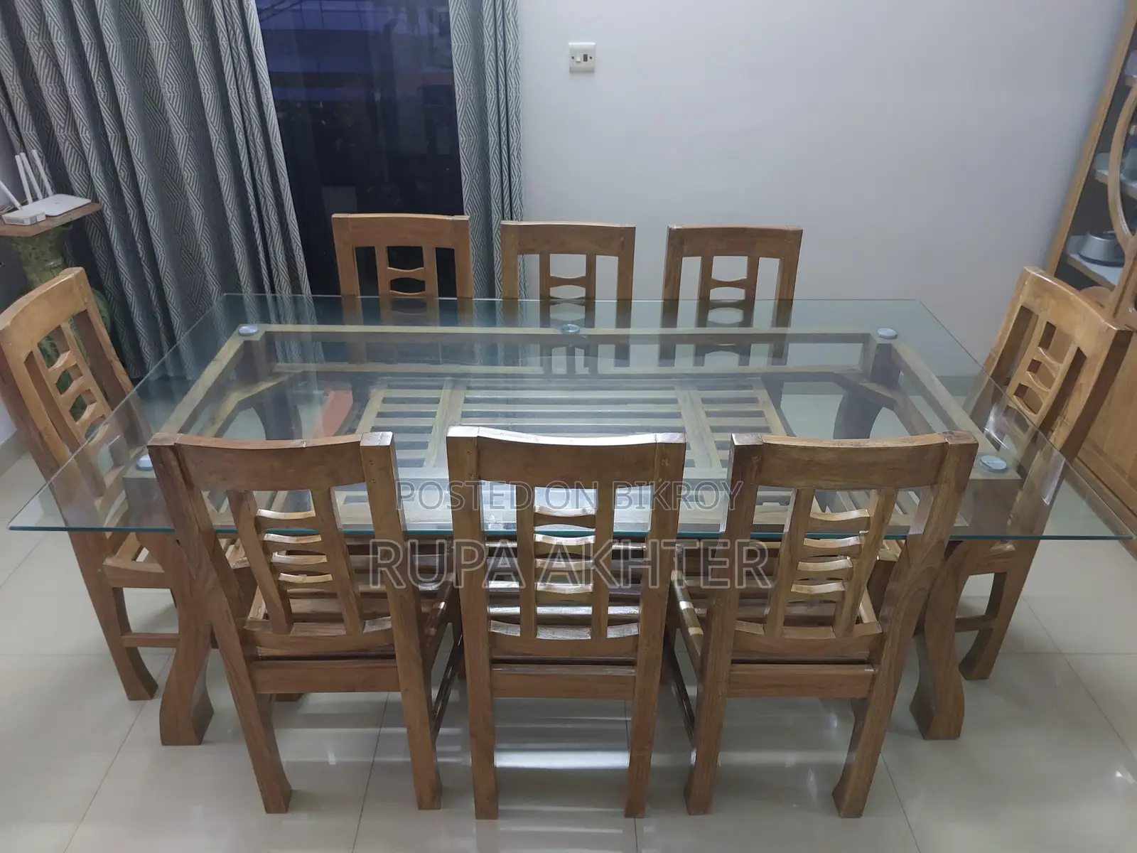 Chittagong Shogun,8chairs,3 Years Used, Good Condition, Customised