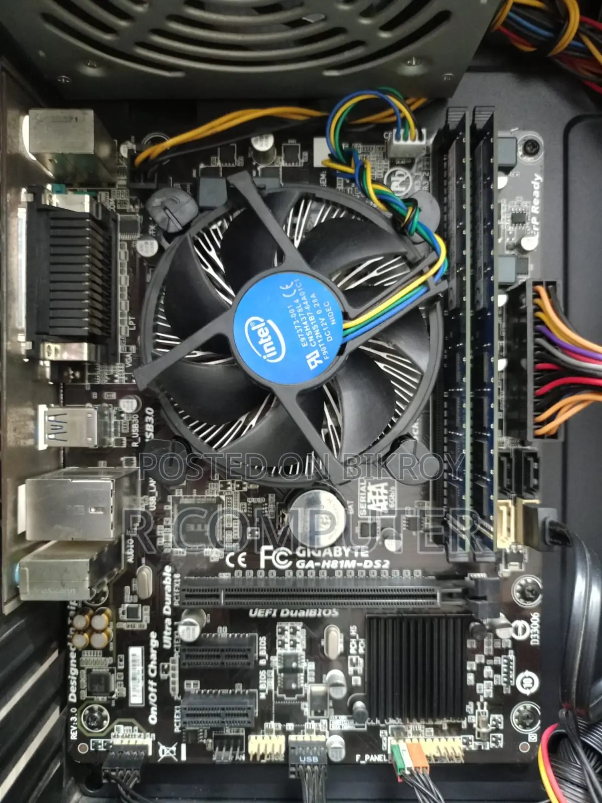 Intel Core i3 4th Gen Desktop PC_8GB RAM_240GB SSD_Gigabyte H81 Board