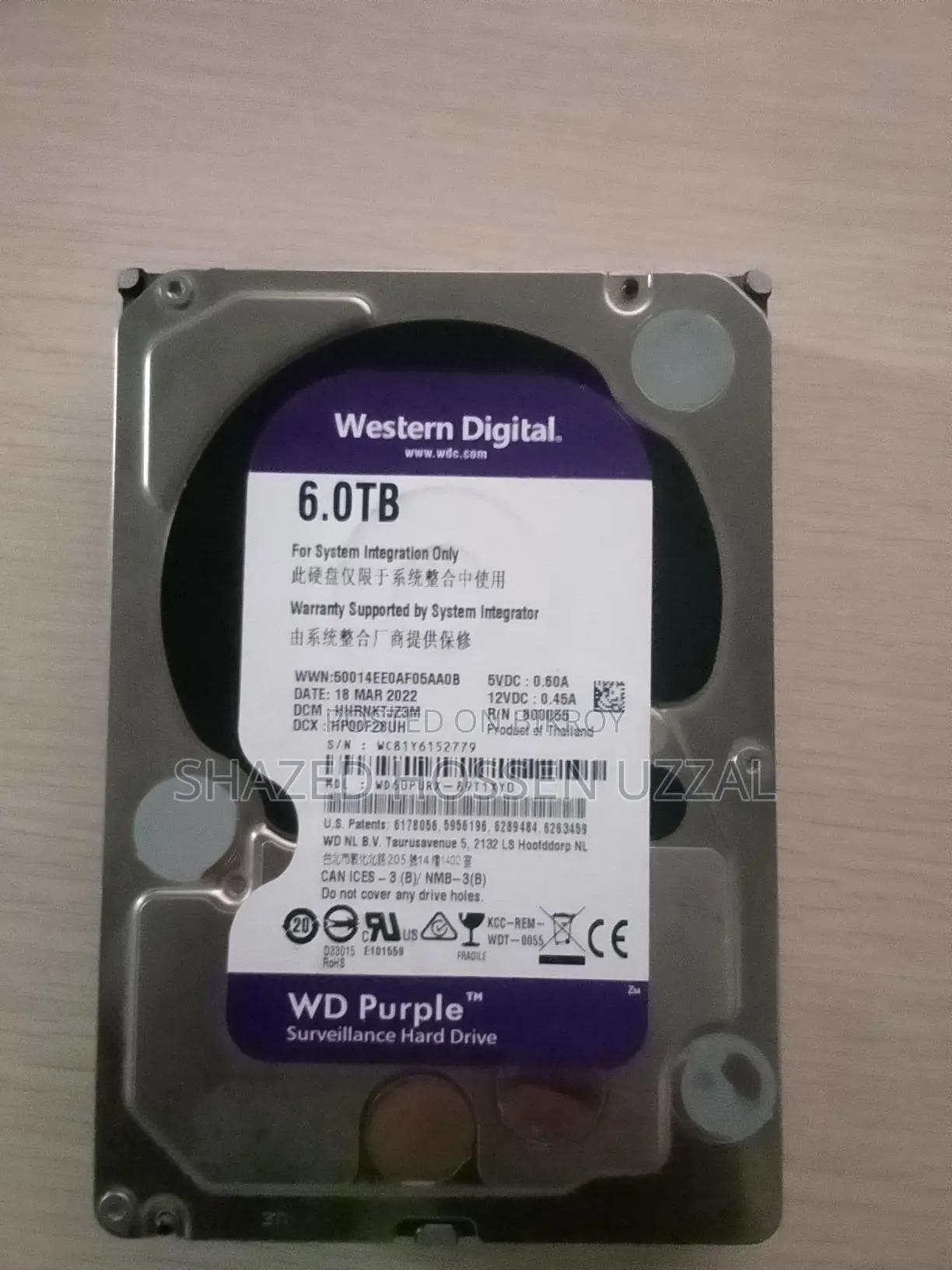 6 TB WD Hard Disk Fully Fresh.