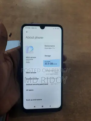 Xiaomi Redmi Note 7 Pro 4/64 fresh phn (Used)