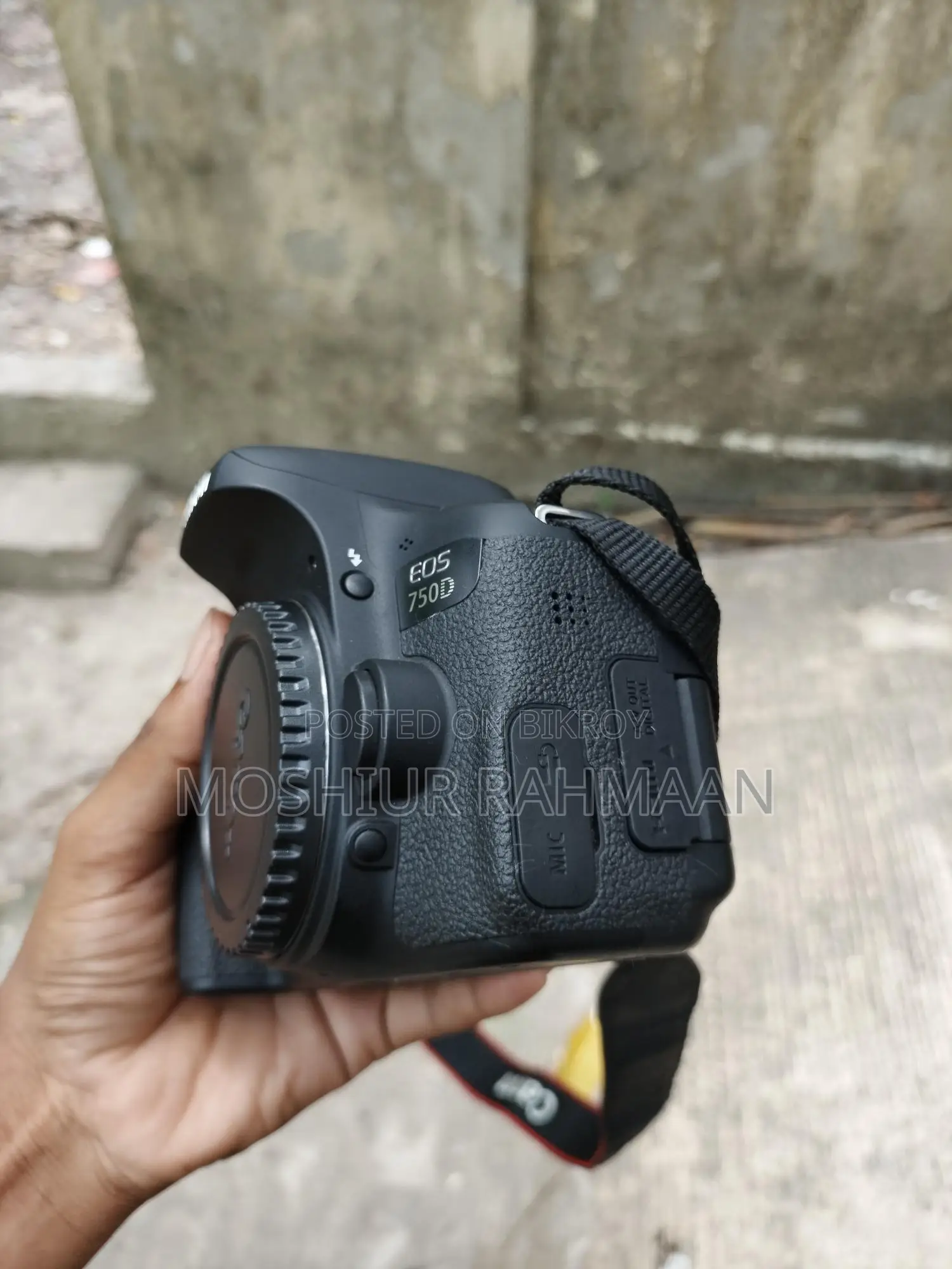 Canon Eos 750d Camera