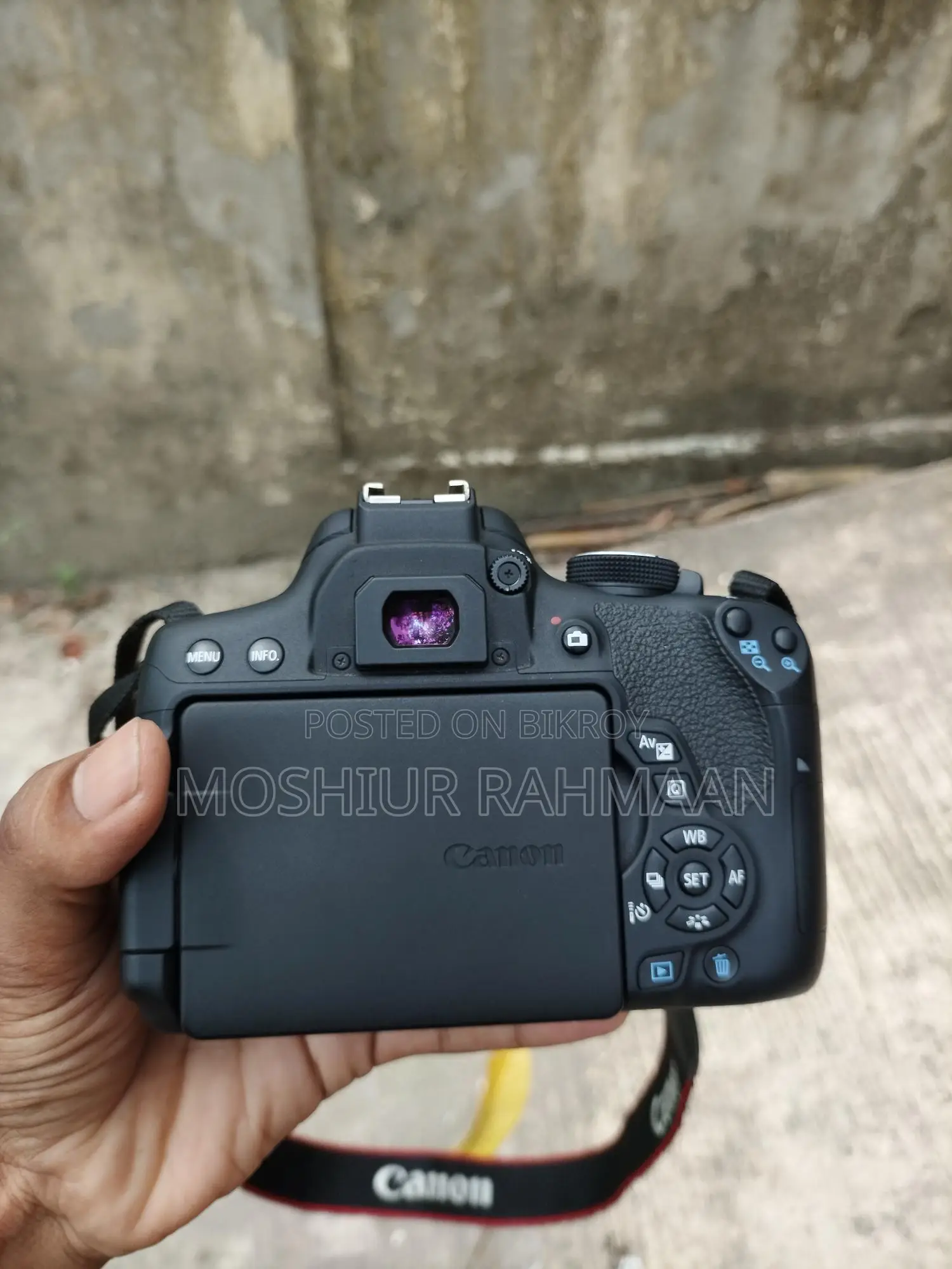 Canon Eos 750d Camera