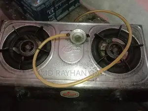 Gas Stove Double Burners With Pipe and Regulator Star Brand