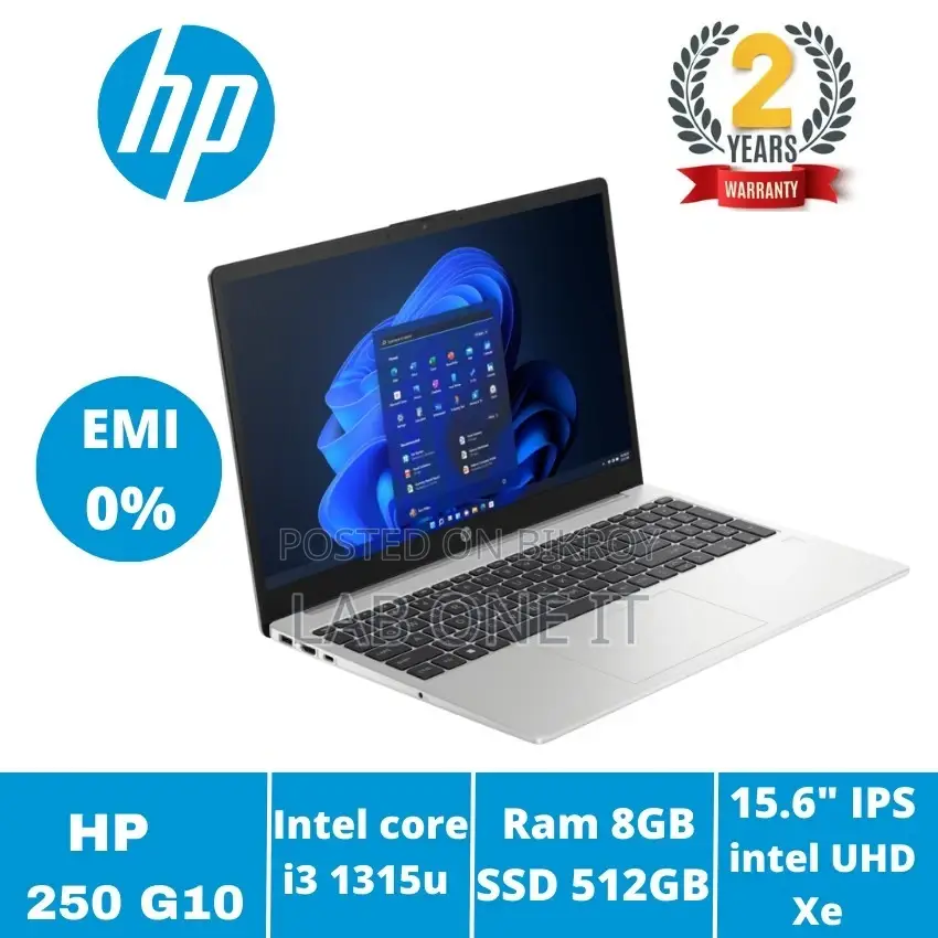 Hp 250 G10 Core I3 13th Gen 15.6 Inch Fhd Laptop বাজেট সেরা ল্যাপটপ