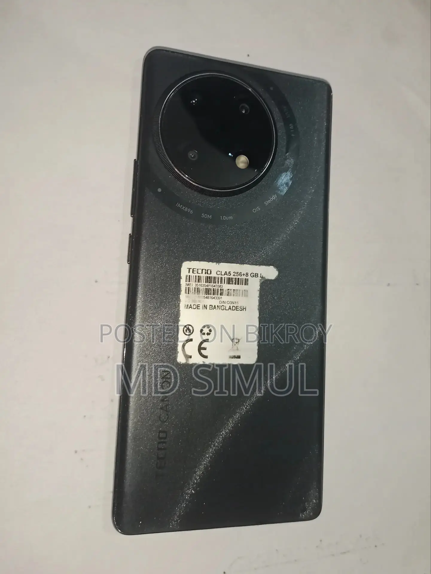 Tecno Camon 30s 8GB 256GB (Used)