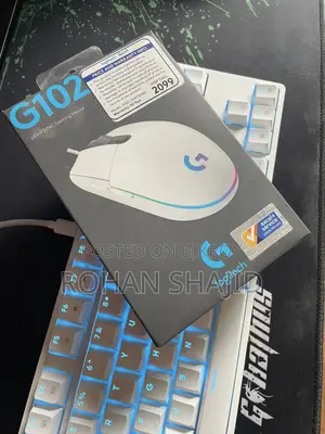 Logitech G102-LIGHTSYNC Rgb Wired Gaming Mouse White Used