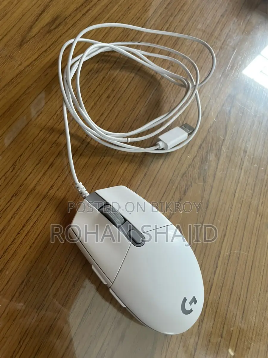 Logitech G102-LIGHTSYNC Rgb Wired Gaming Mouse White Used