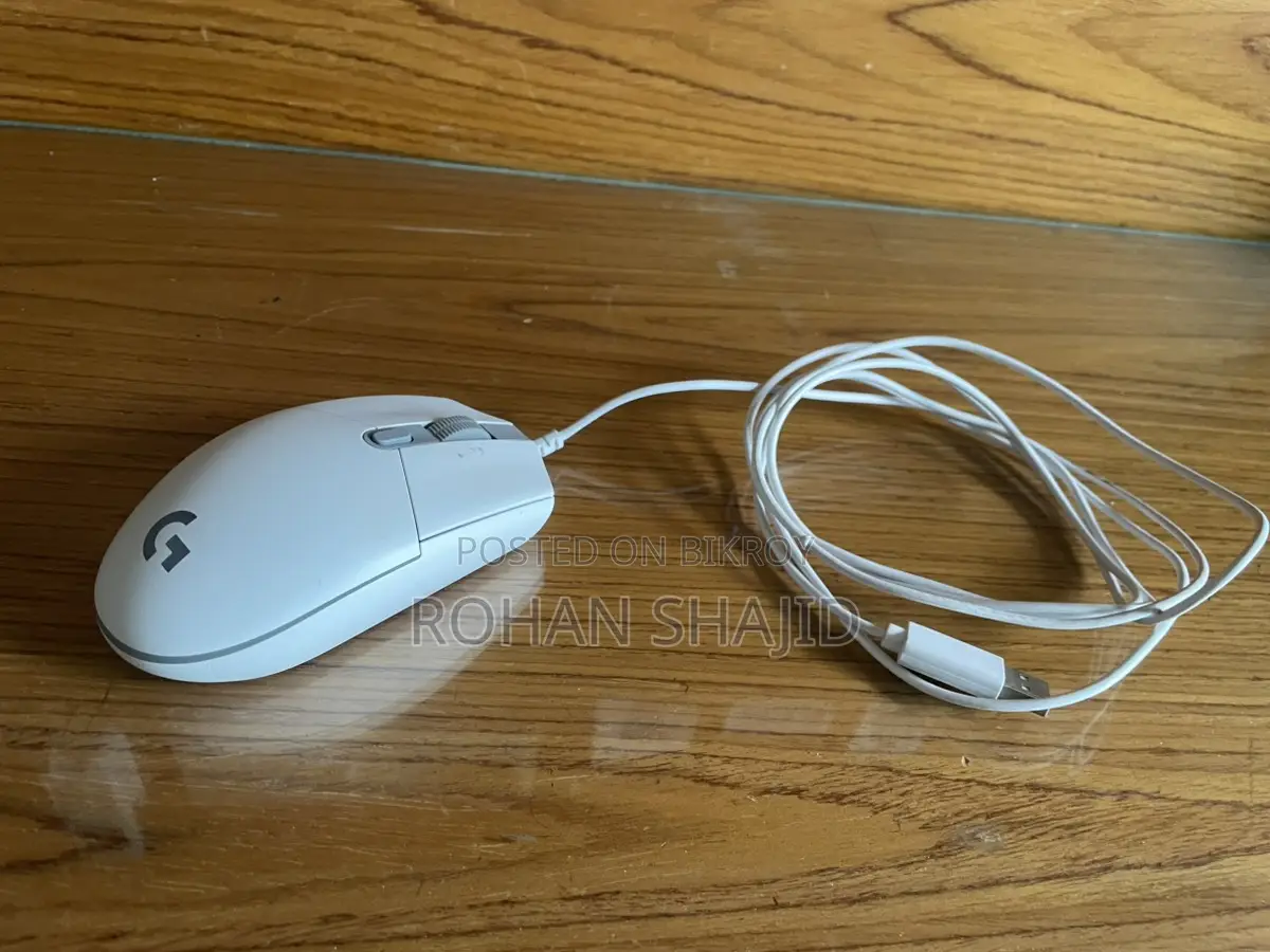 Logitech G102-LIGHTSYNC Rgb Wired Gaming Mouse White Used