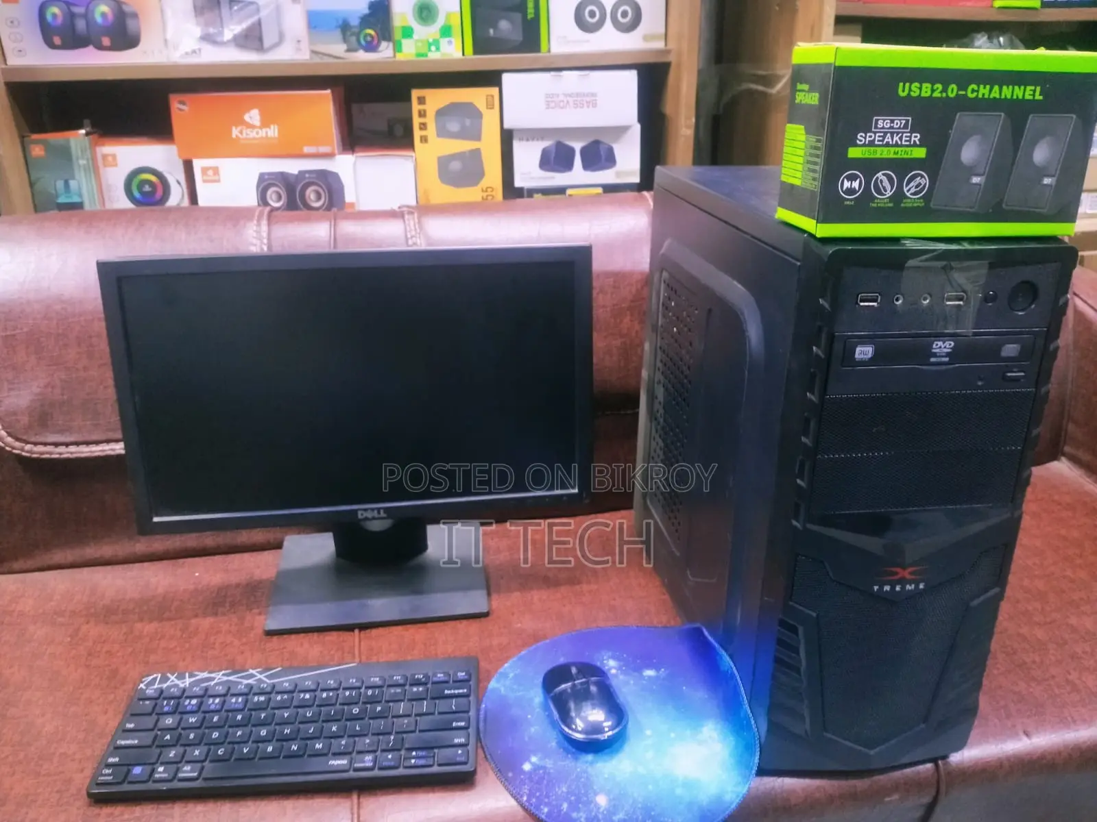 M/s WORD_Excel PC _Cor 3.00GHZ 4GB RAM 320GB HD with HP 20" LED