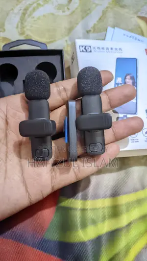 K9 Wireless Microphone (dual Mic) – একদম নতুন!