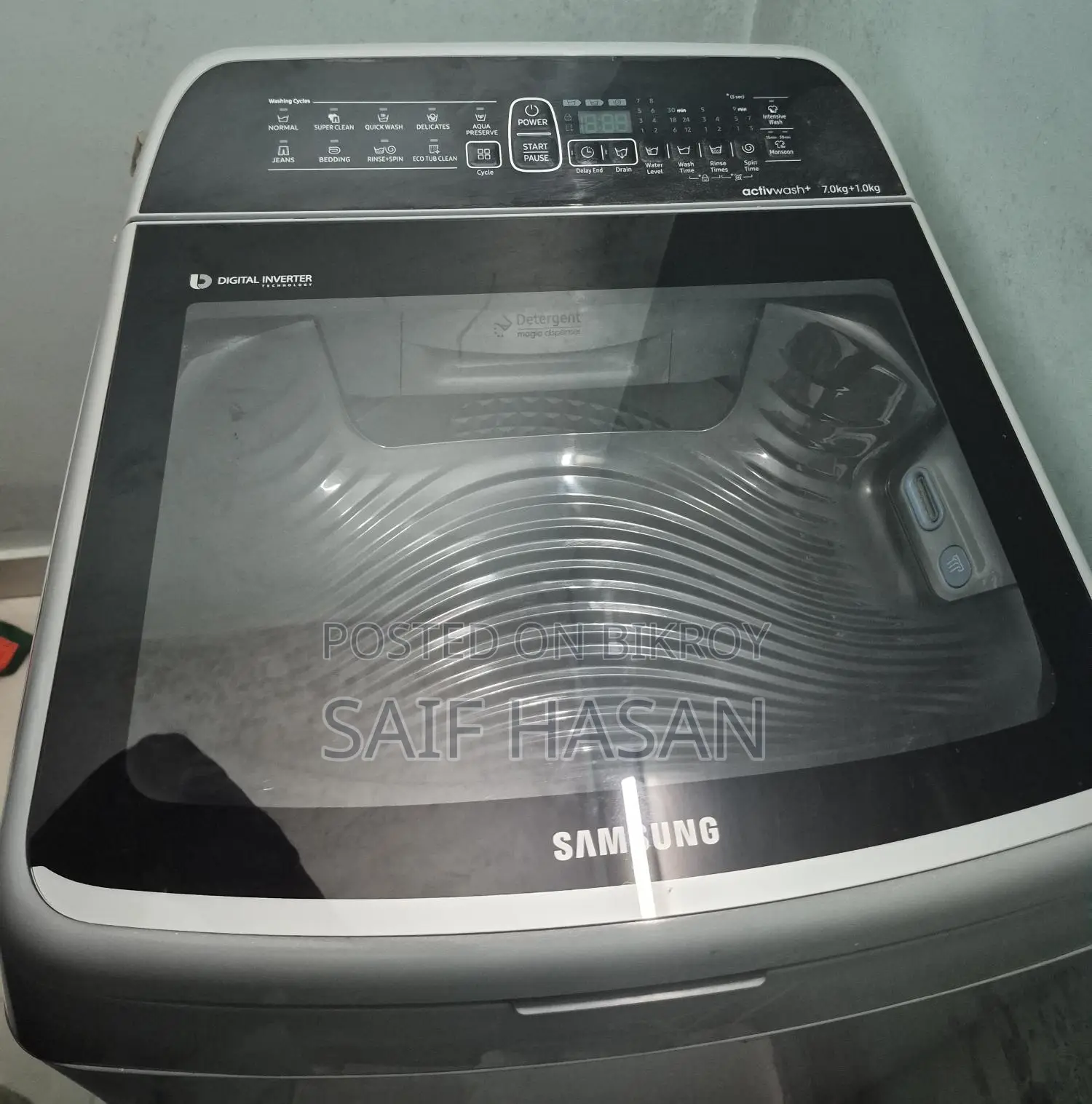 Samsung Top Loading Washing Machine | WA70N4560SS/IM 7kg