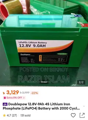 Lithium Iron Battery