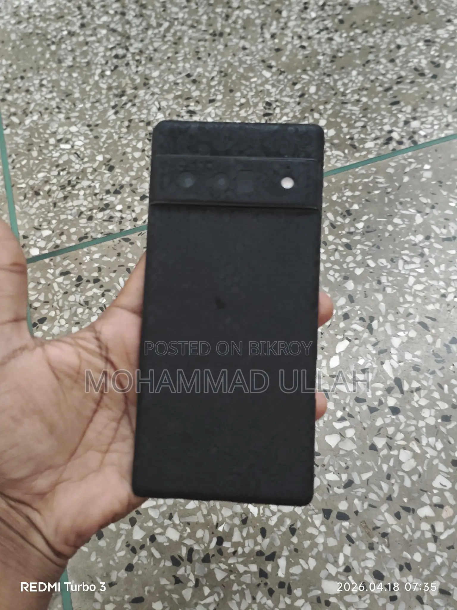 Google Pixel 6 Pro ১২/১২৮ (Used)