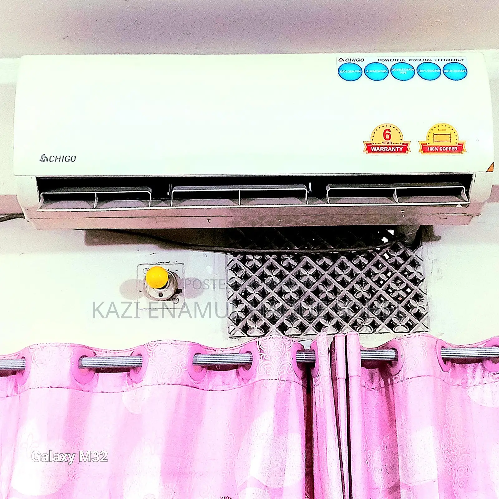 Chigo AC 1.5 Ton with Free Cover