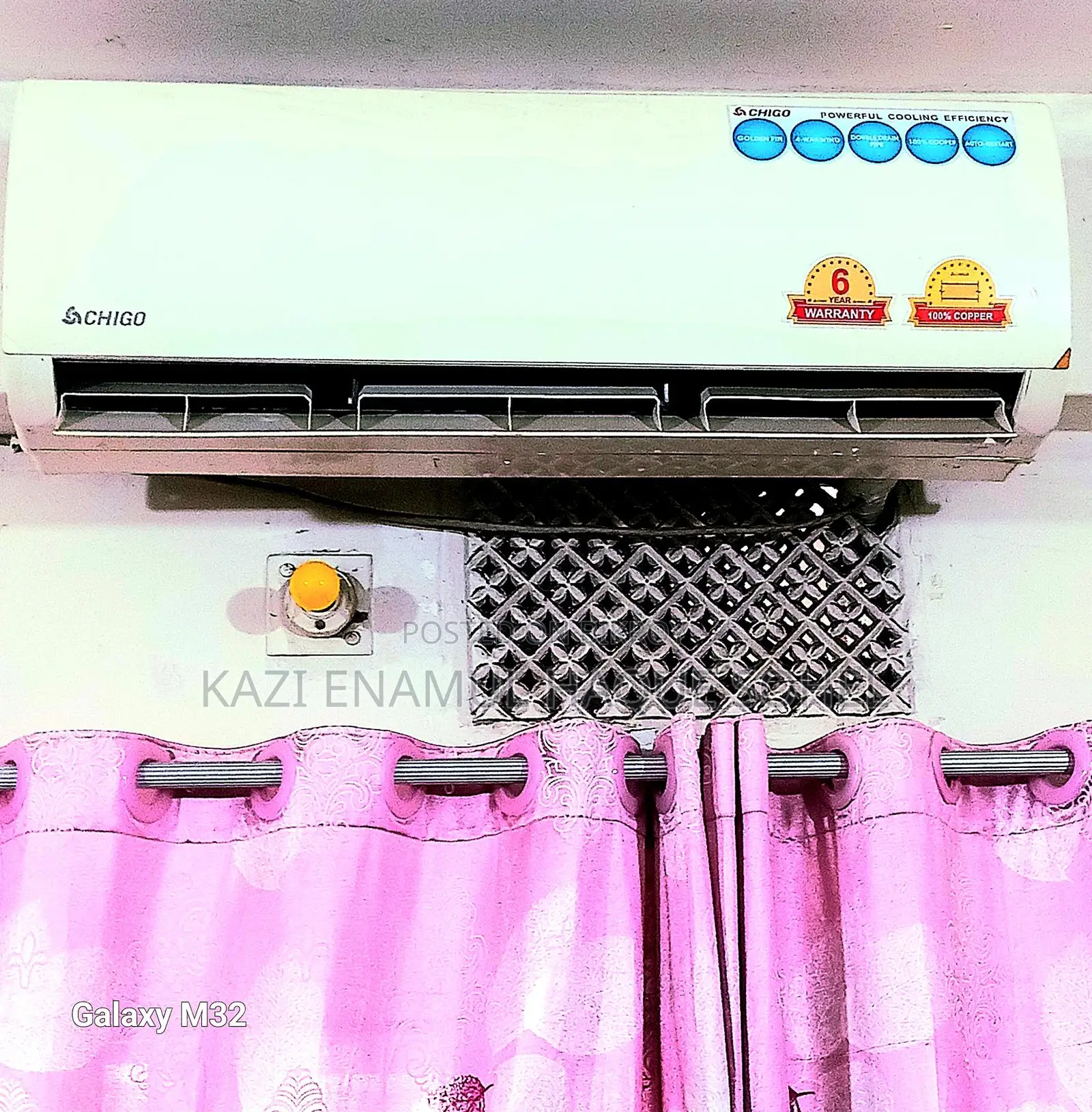 Chigo AC 1.5 Ton with Free Cover