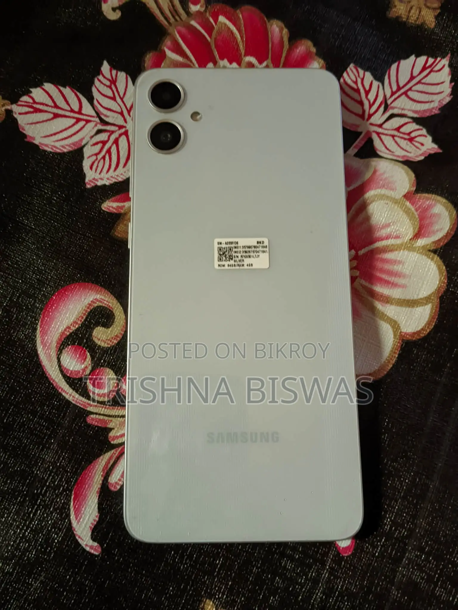 Samsung Galaxy A05 ফোনটি বিক্রি করবো (ব্যবহৃত)