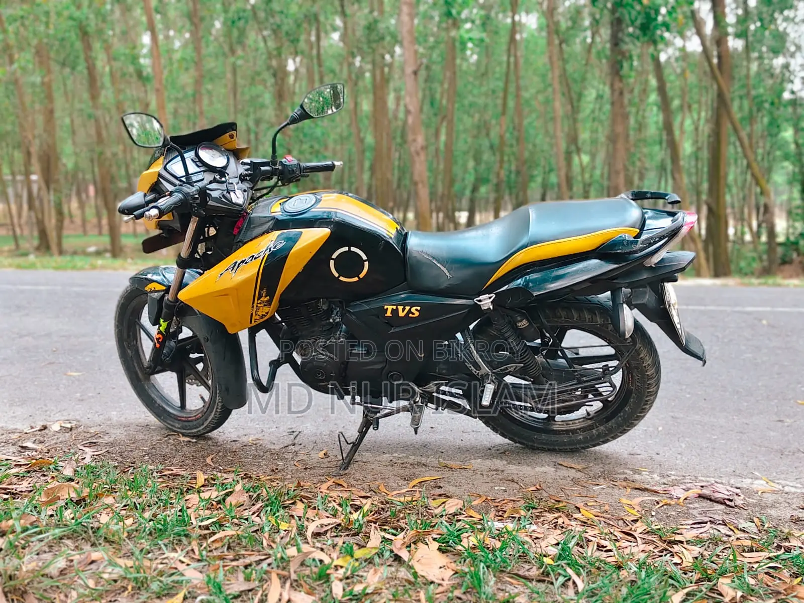 TVS APACHE RTR 150 . 2012