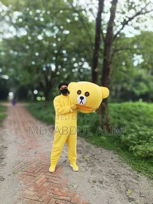 Large double-part teddy bear for sale.