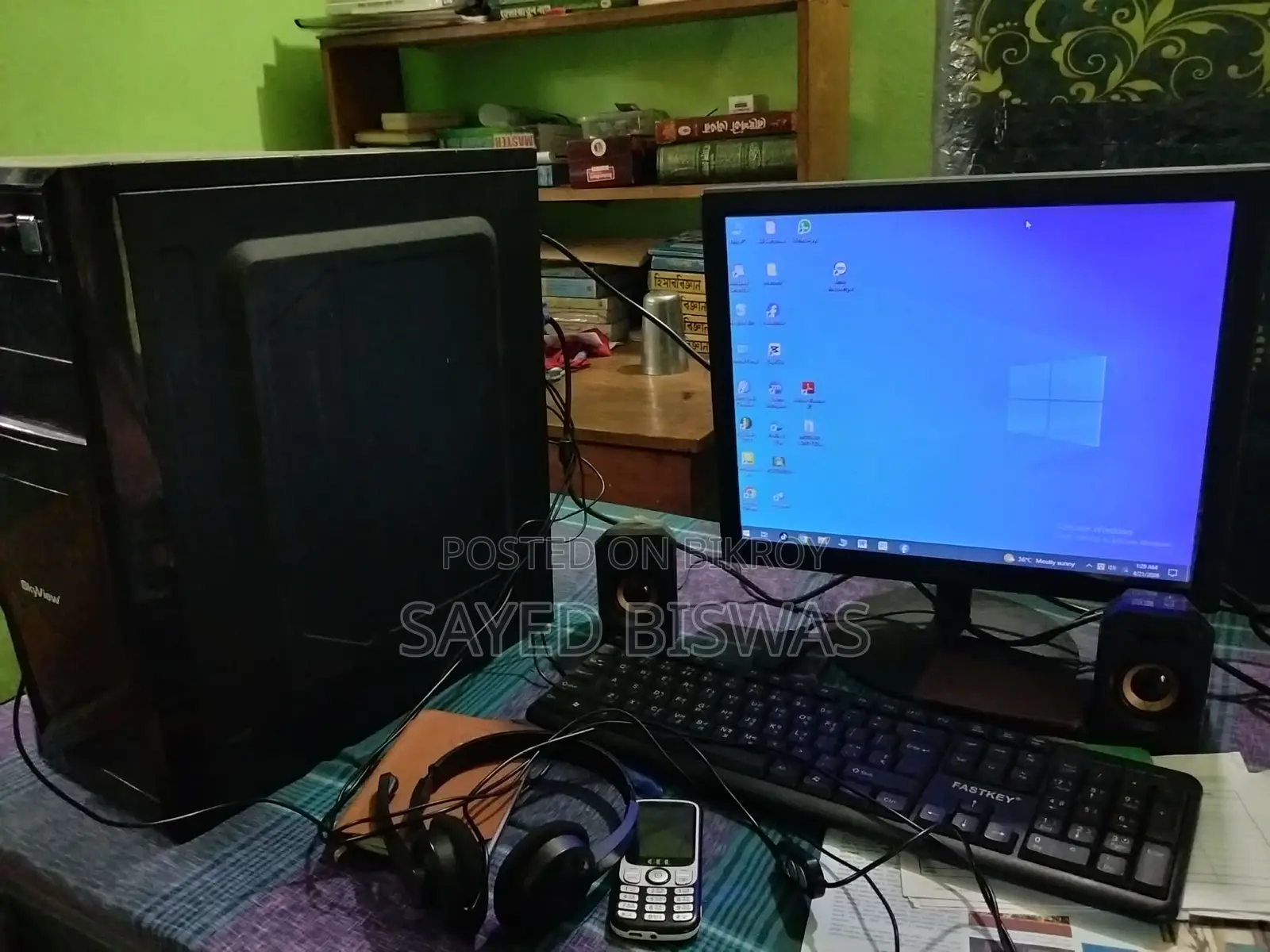 Used Desktop PC (i5 3.10GHz, 4GB RAM) – স্মুথ পারফরম্যান্স!