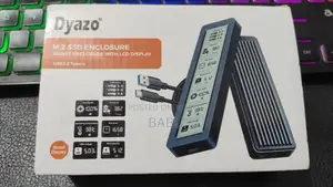 ডিজিটাল ডিসপ্লে সহ M.2 Nvme এনক্লোজার