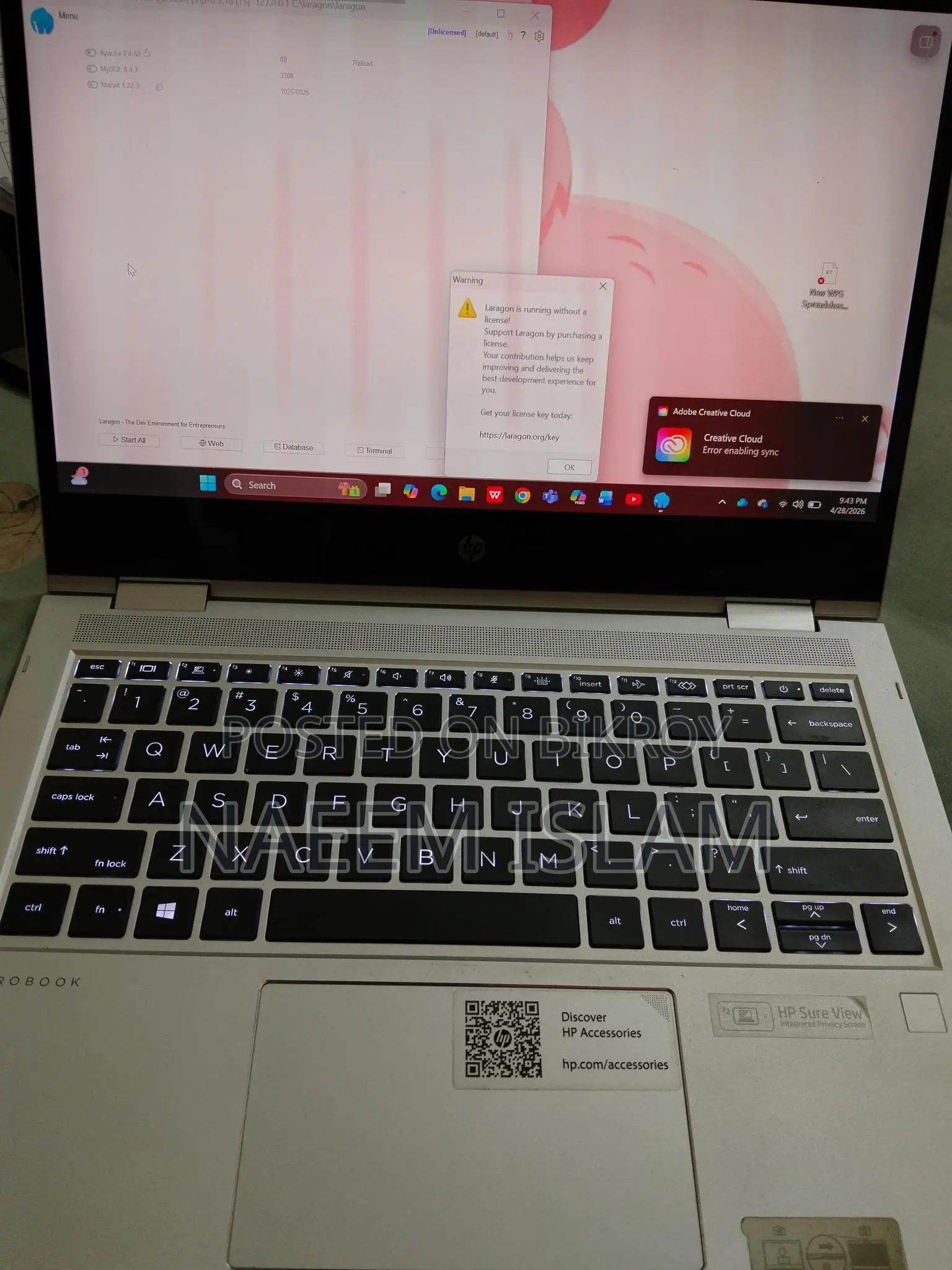 Laptop HP ProBook X360 445 G8 16GB AMD Ryzen 7 SSD 500GB