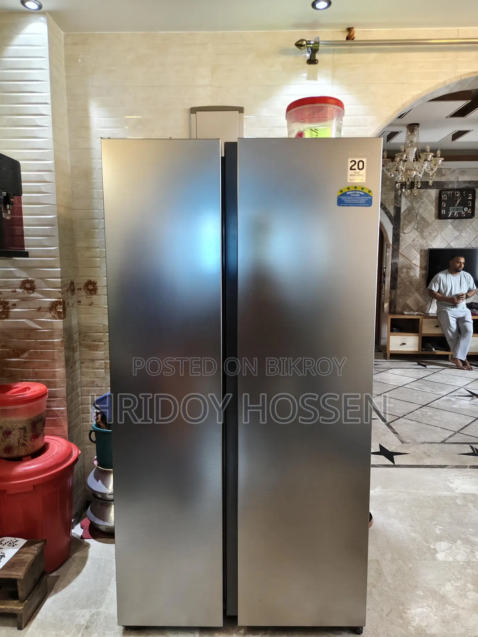 Samsung Refrigerator Model (RS72R5001M9/D3)