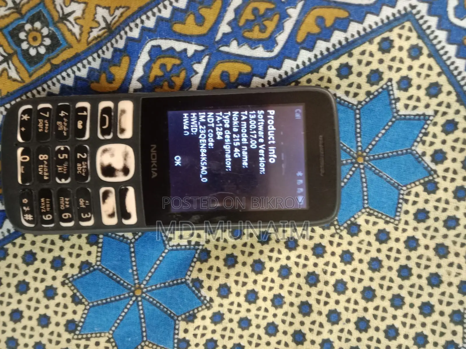 Nokia 215 4G (Used)
