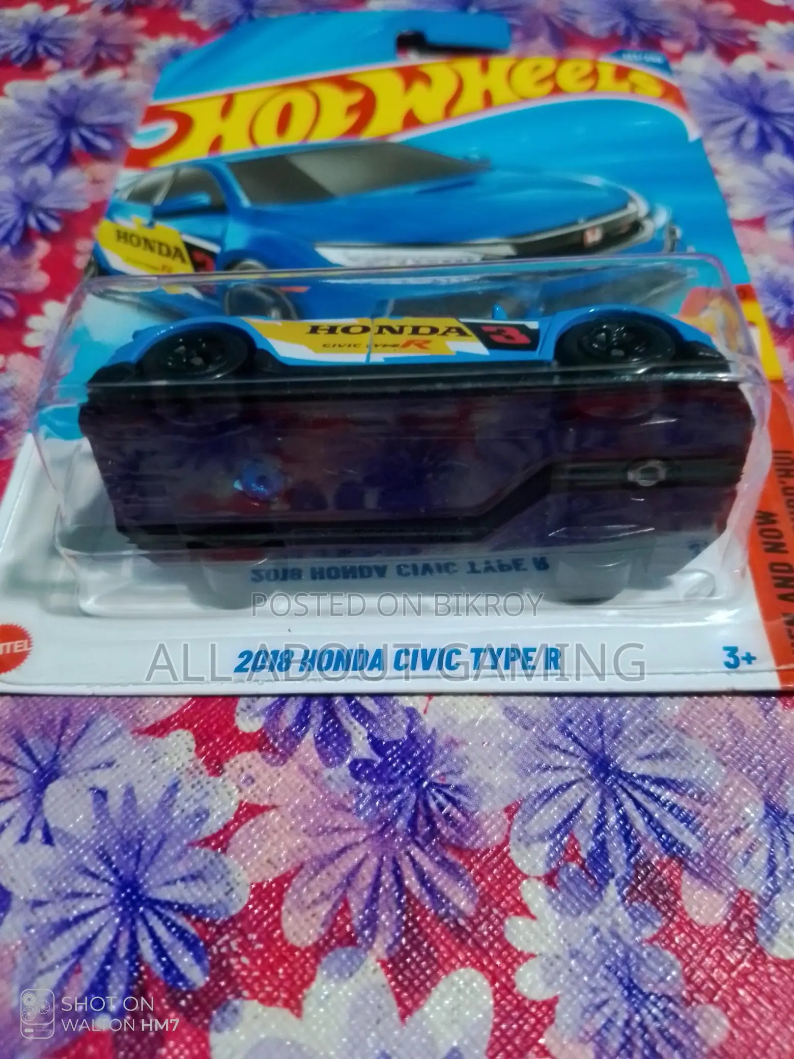 Intake/unopened Hot Wheels 2018 Honda Civic Type R