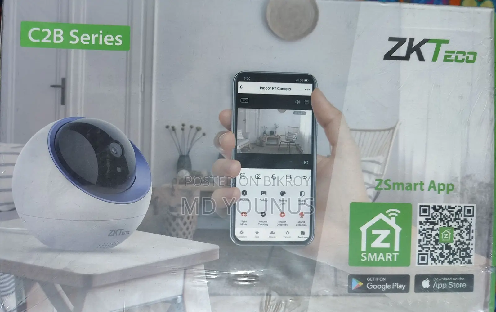 Zkteco C2b2 ওয়াইফাই ক্যামেরা